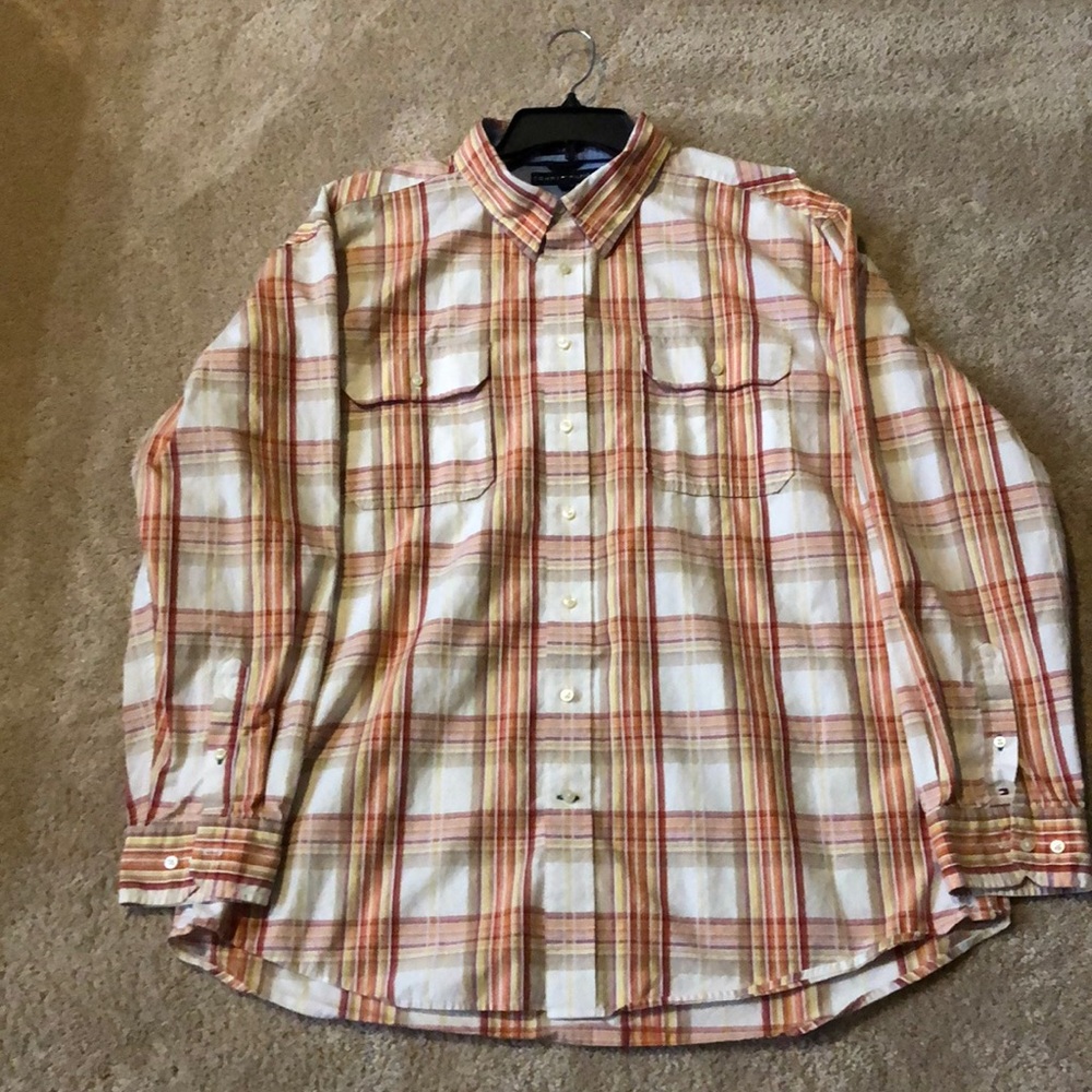 Tommy Hilfiger 2X long sleeve button up shirt
